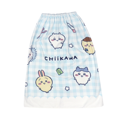 Chiikawa Anime "Chiikawa" Wrap Towel (80cm Sax)