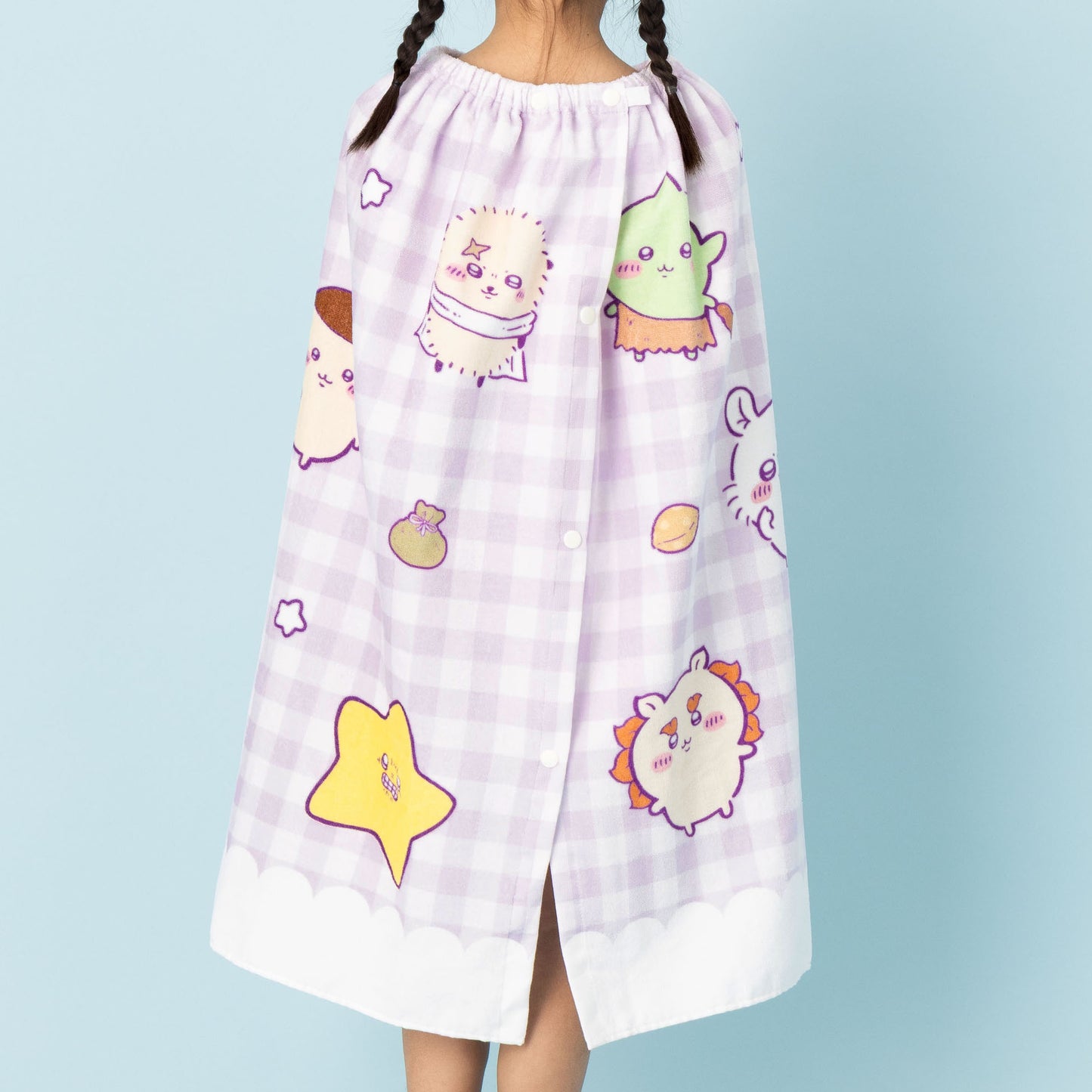 Chiikawa Anime "Chiikawa" Wrap Towel (80cm Sax)