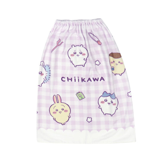 ちいかわ アニメ『ちいかわ』 ラップタオル 80cm PURPLE