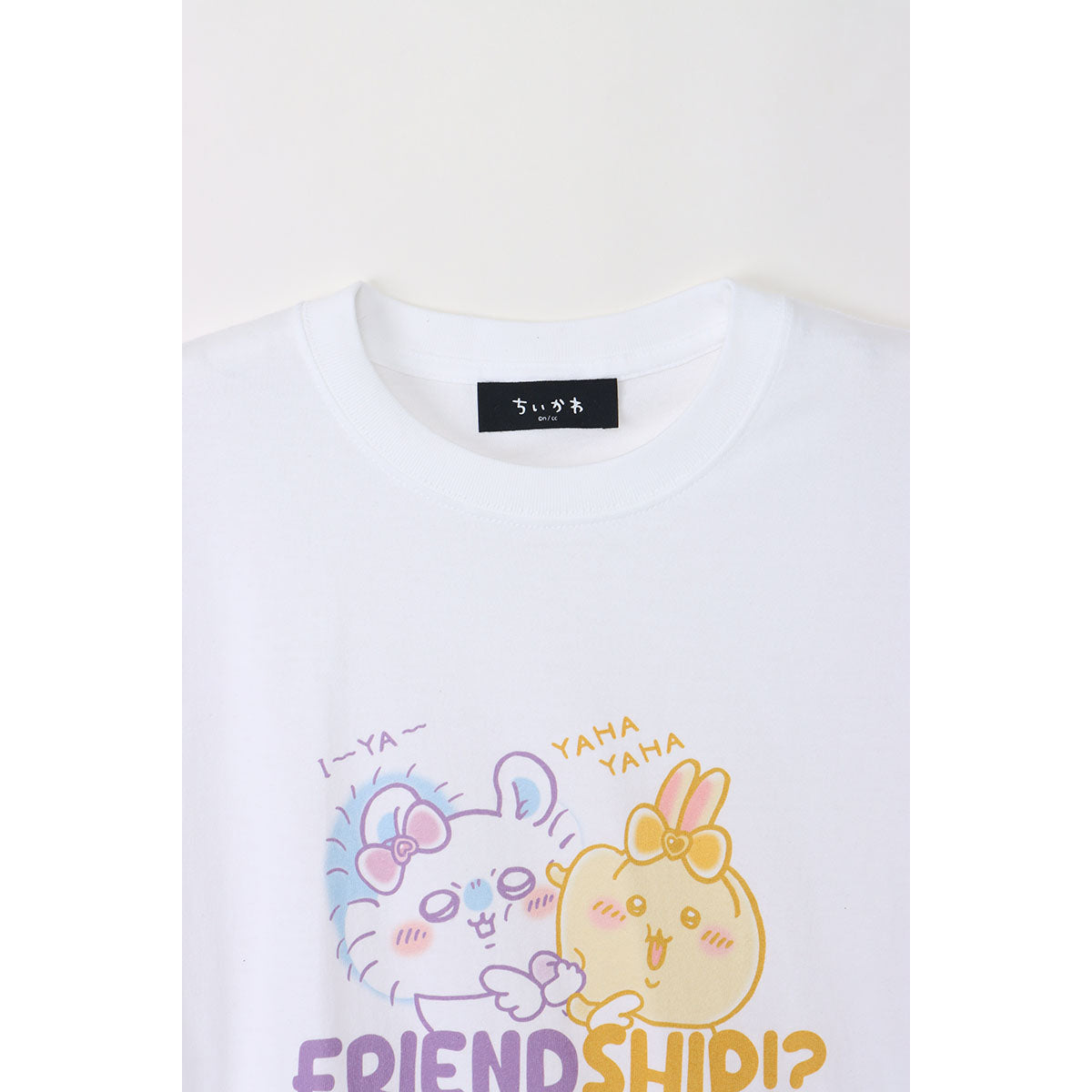 ちいかわ まじかるちいかわ Tシャツ FRIEND SHIP！？ ホワイト