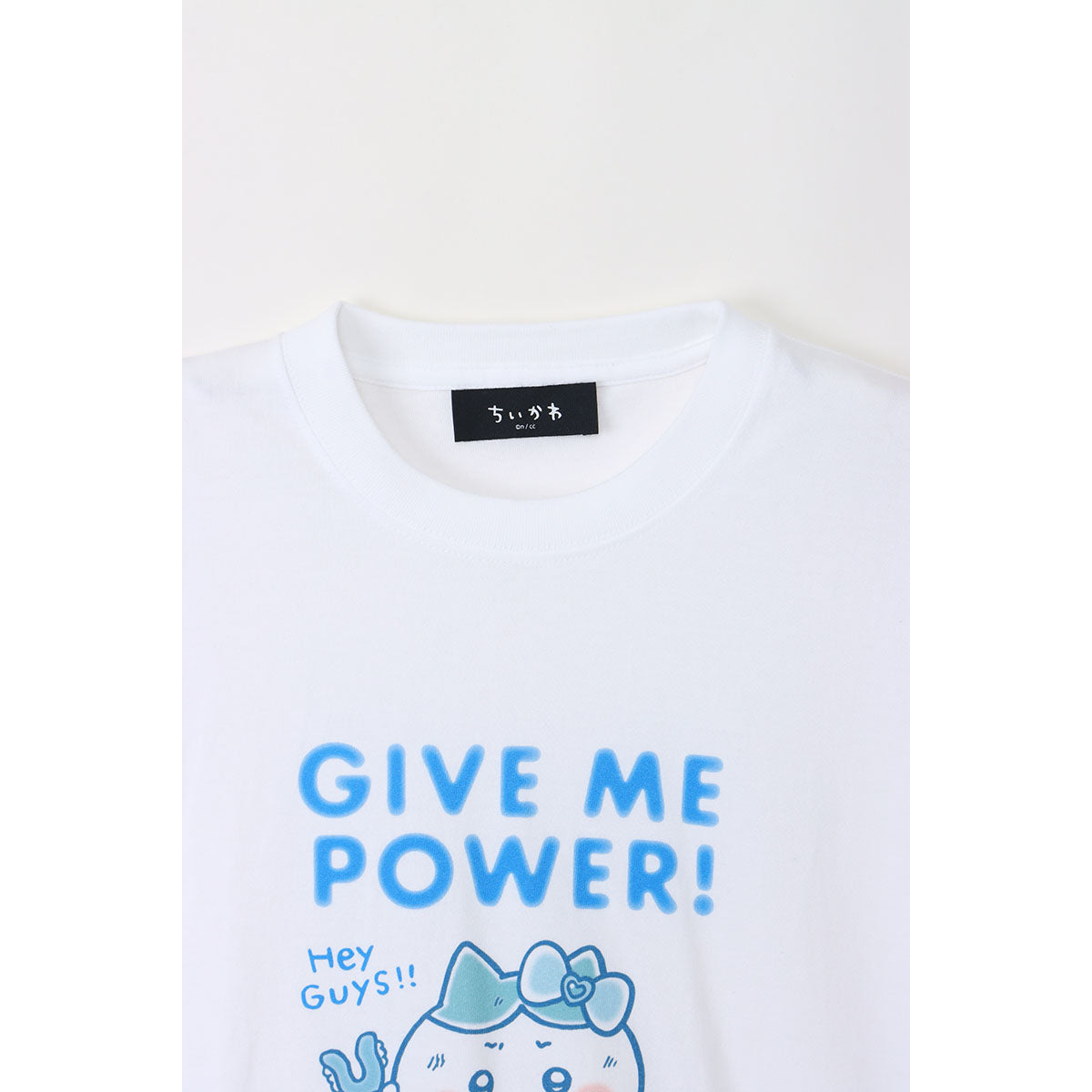 ちいかわ まじかるちいかわ Tシャツ GIVE ME POWER！！ ホワイト