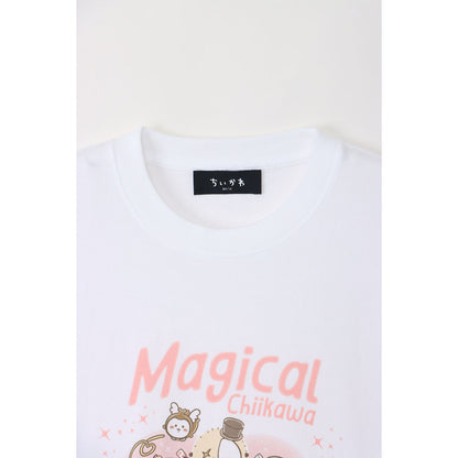 ちいかわ まじかるちいかわ Tシャツ Magical Chiikawa ホワイト