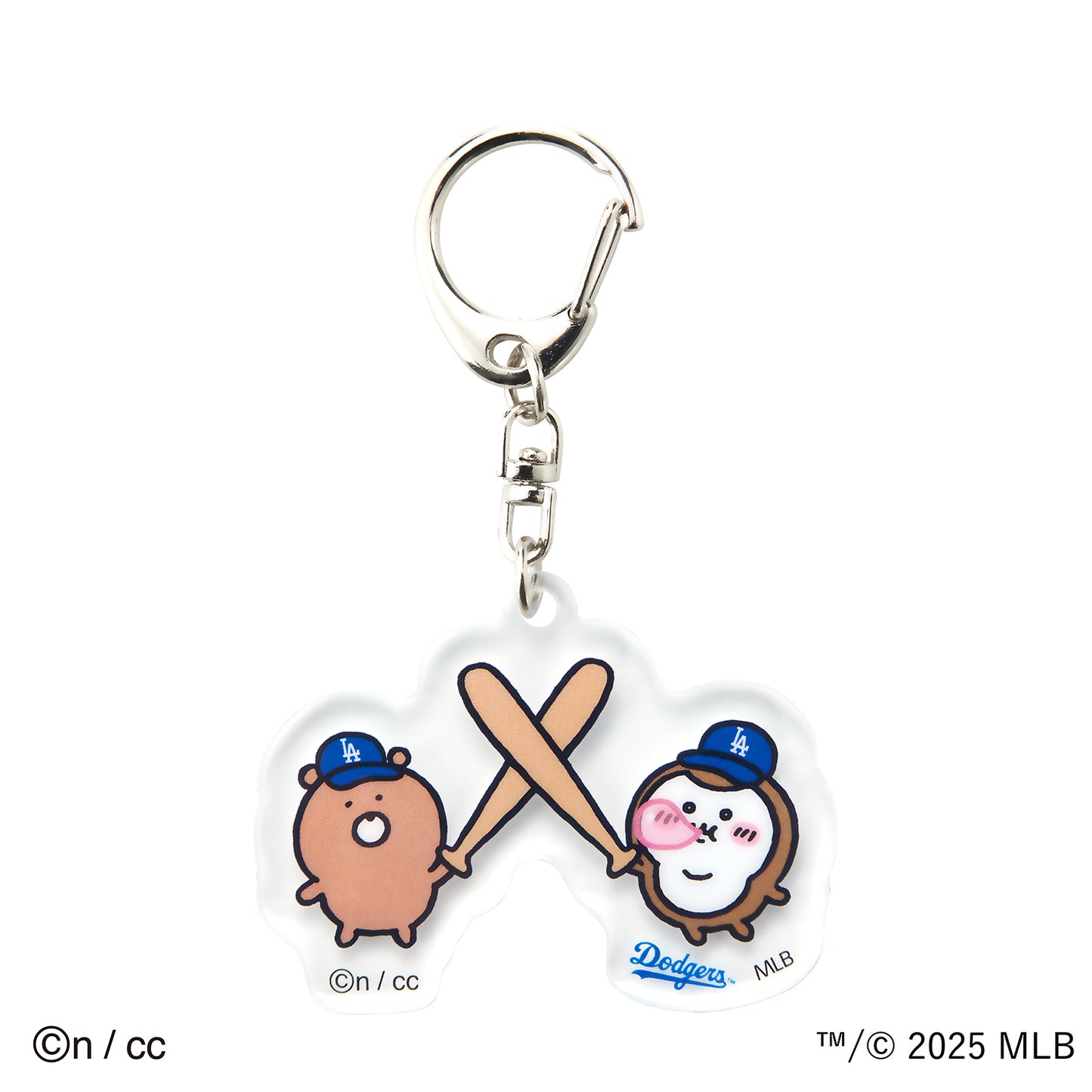 치이카와×MLB TOKYO SERIES 아크릴 키홀더 ⑪ 곰 인형과 딱정벌레
