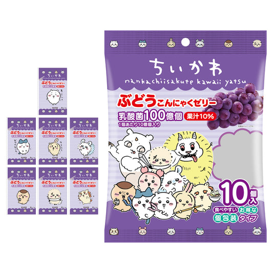 吉伊卡哇 蒟蒻果冻（葡萄味）