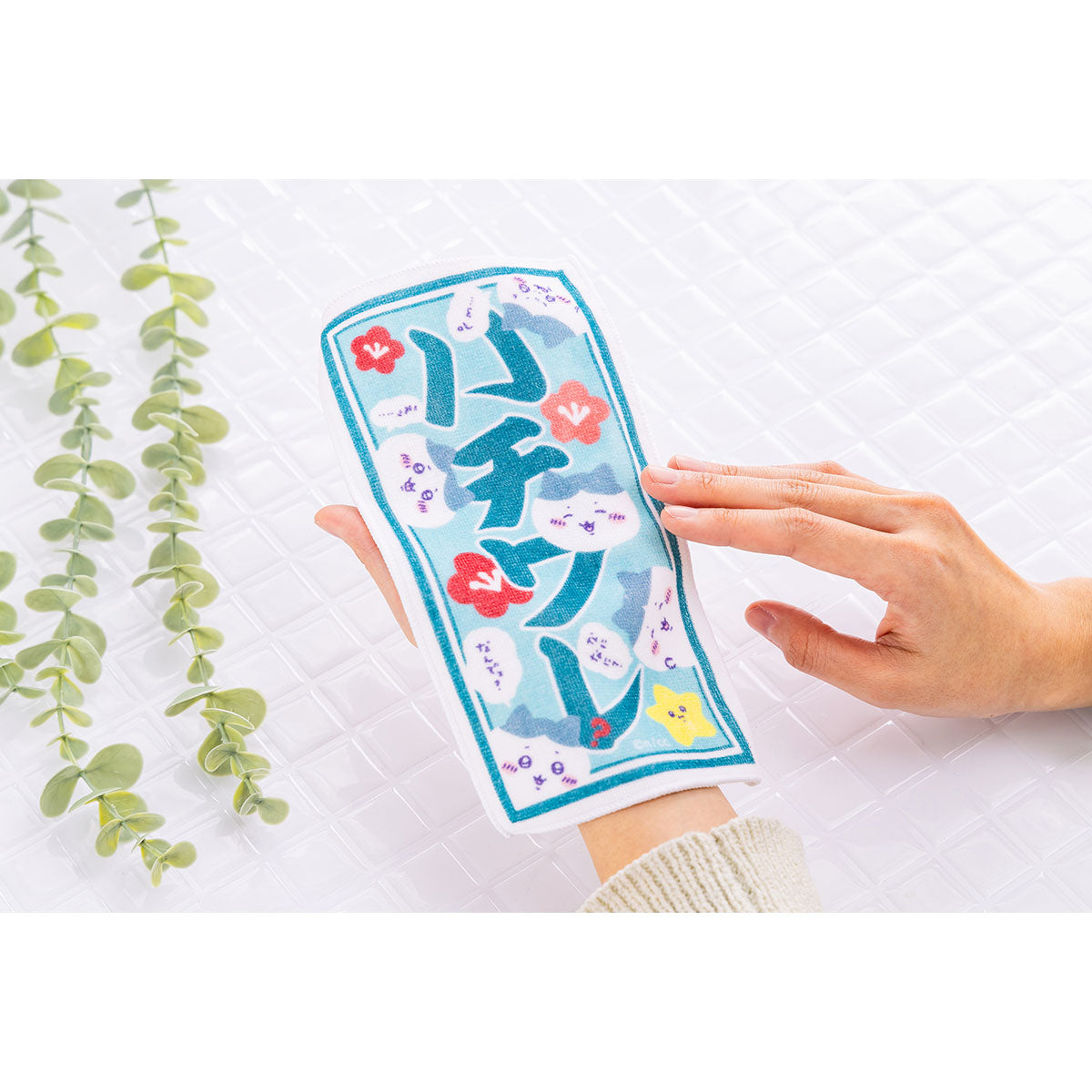 ちいかわ 東京みやげ 細めハンドタオル（モモンガ）