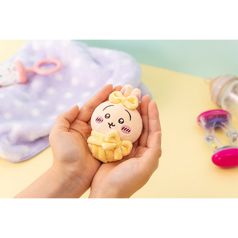 ちいかわ キュッ おくるみぷちミニマスコット（ハチワレ）