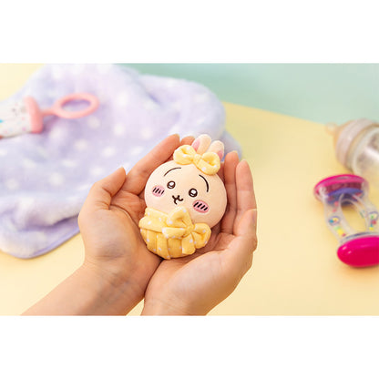 ちいかわ キュッ おくるみぷちミニマスコット（ハチワレ）
