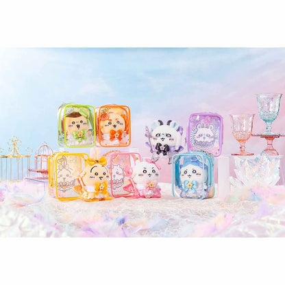 ちいかわ 超まじかるちいかわ マスコットも入る！クリアポーチ（ハチワレ）