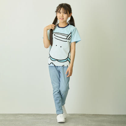 ちいかわ ちいかわパーク キッズTシャツ ビッグキャラクター むちゃうマン サックス