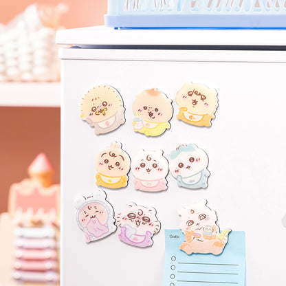 Chiikawa Baby Puffy Acrylic Magnet (Hachiware)