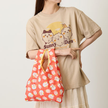 Chiikawa Eco Bag Pizza (Red)