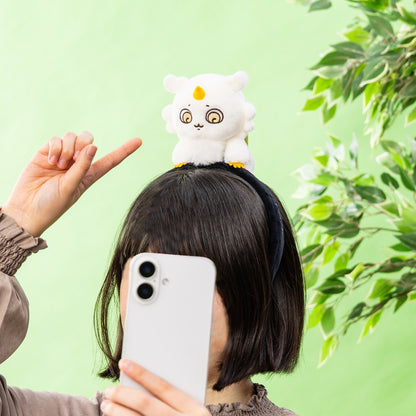 ちいかわ ちいかわパーク ぬいぐるみカチューシャ（あのこ）