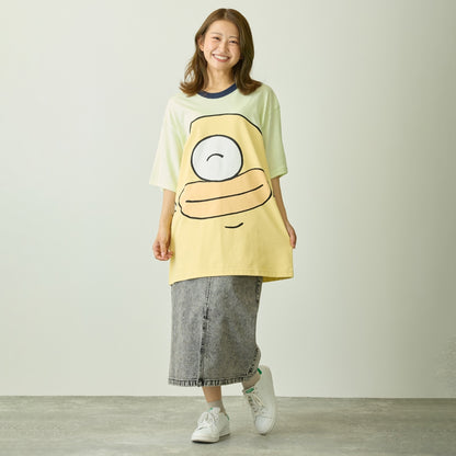 ちいかわ ちいかわパーク Tシャツ ビッグキャラクター オデ ライトグリーン