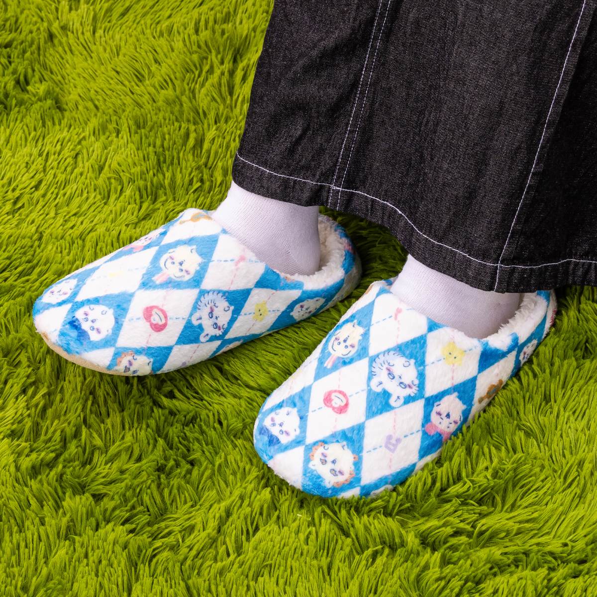 ちいかわ あったか大きめルームシューズ（ダンス）