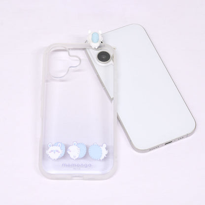 ちいかわ フレーム IIIIfit Clear iPhone16対応ケース（モモンガ）