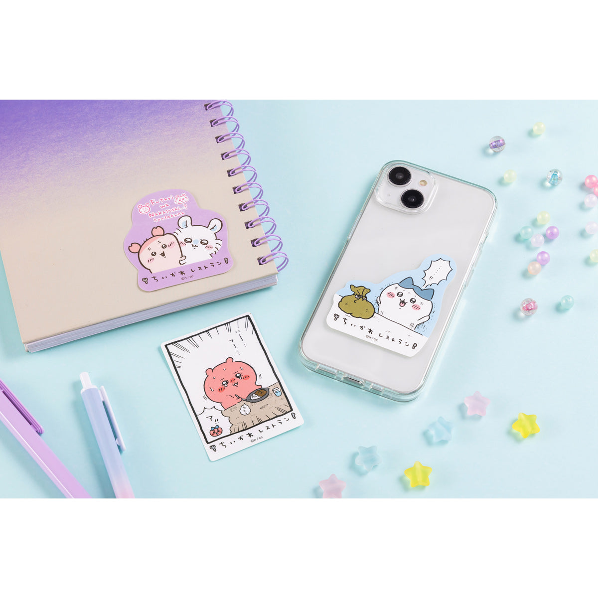 Chiikawa Restaurant Small Stickers for Smartphones (Spice Limit Chiikawa)