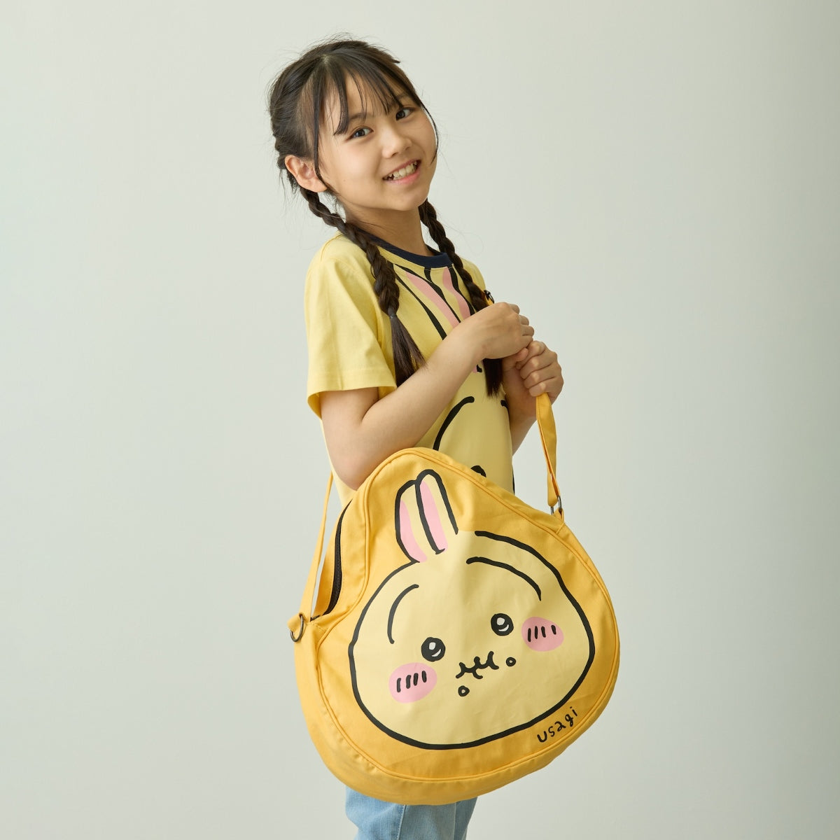 치이카와 파크 숄더백 토끼 옐로
