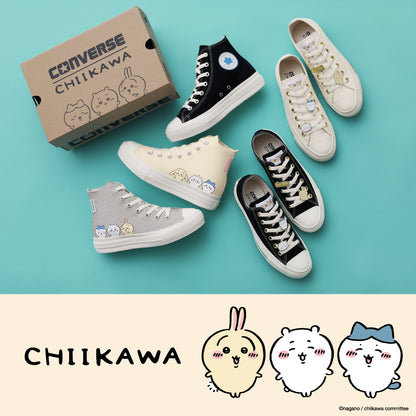 치이카와 CONVERSE×치이카와 ALL STAR LIGHT PLTS PT HI / CHIIKAWA LT GRAY [다른 상품과 동시 구매 불가]