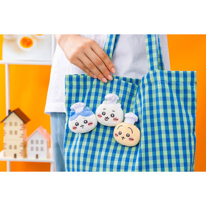 Chiikawa Chiikawa Restaurant Cook Plush Face Badge 3-Piece Set