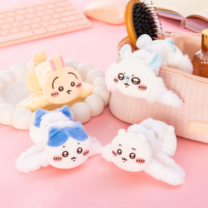 ちいかわ ぬいぐるみおかお付きバンスクリップ（モモンガ）