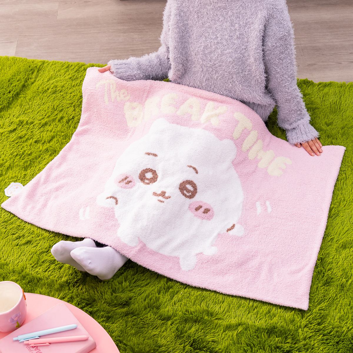 ちいかわ あったかもこもこブランケット（ちいかわ）