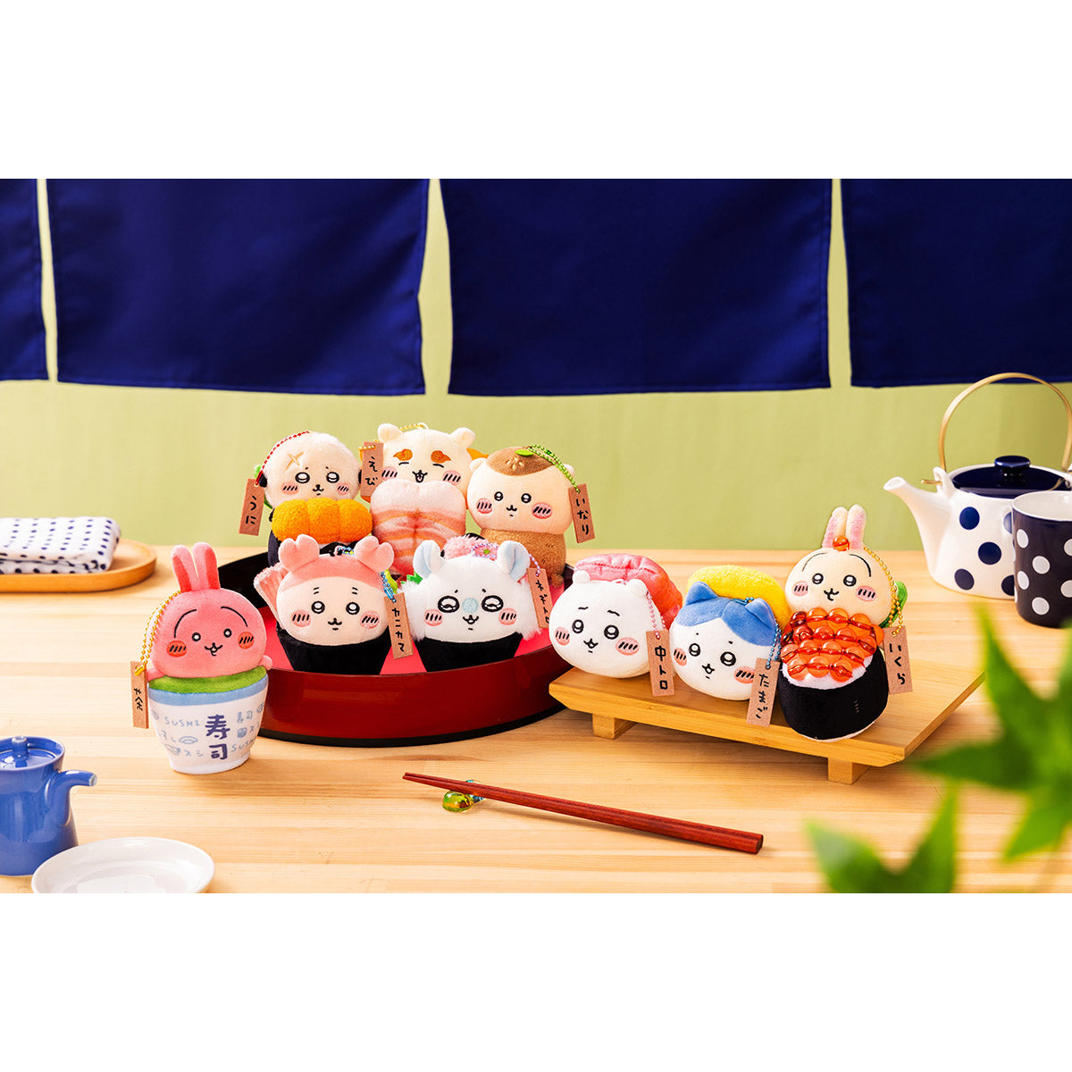 ちいかわ ちいかわ寿司 マスコット（ハチワレ／たまご）