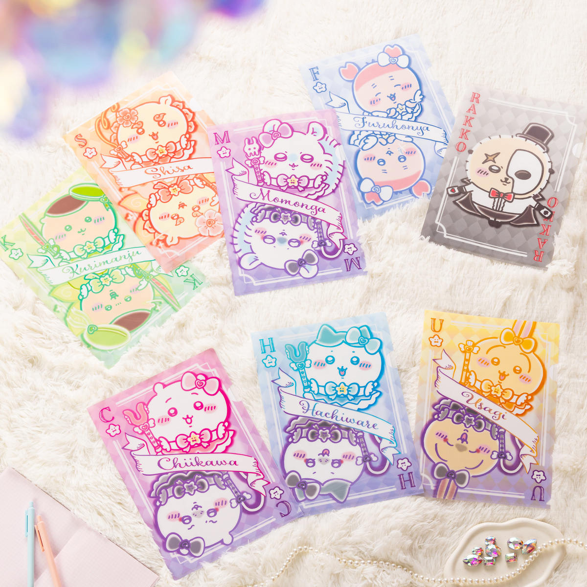 ちいかわ まじかるちいかわ トランプなクリアファイル（ラッコ）