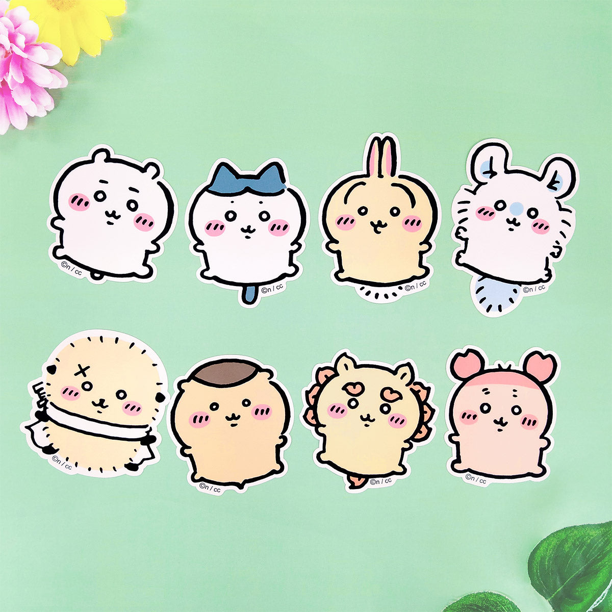 ちいかわ ミニデコステッカー（しろめくりまんじゅう）