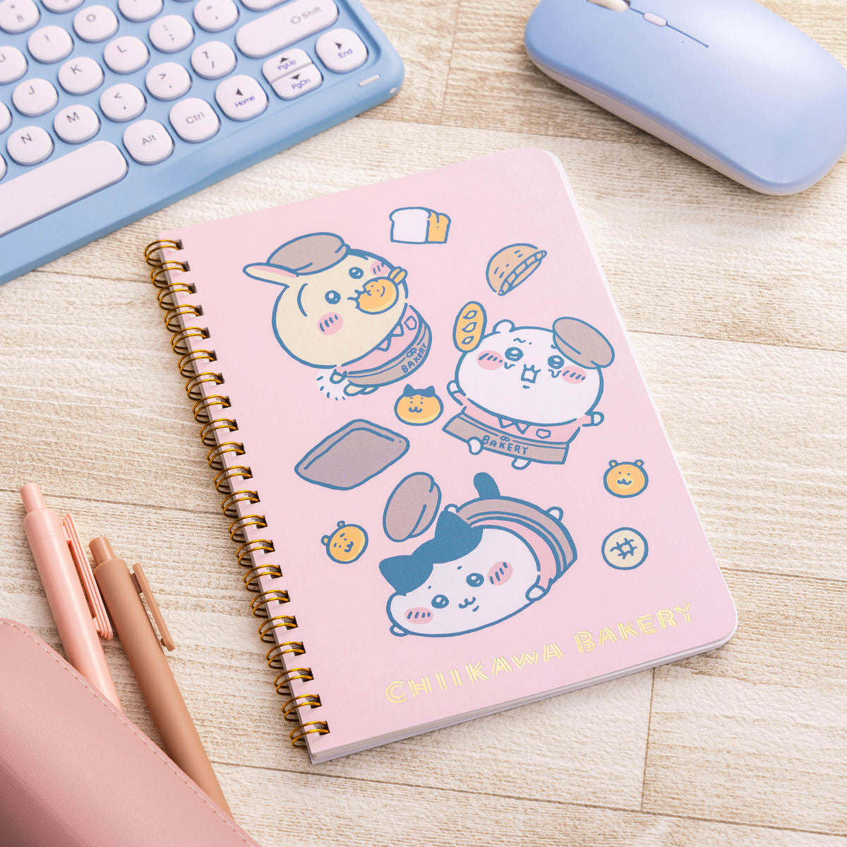 Chiikawa Bakery B6 Ring Notebook