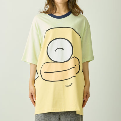 ちいかわ ちいかわパーク Tシャツ ビッグキャラクター オデ ライトグリーン