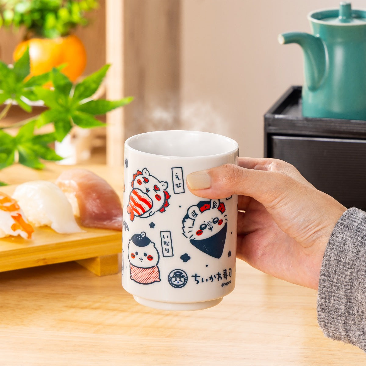 ちいかわ ちいかわ寿司 撥水湯呑み