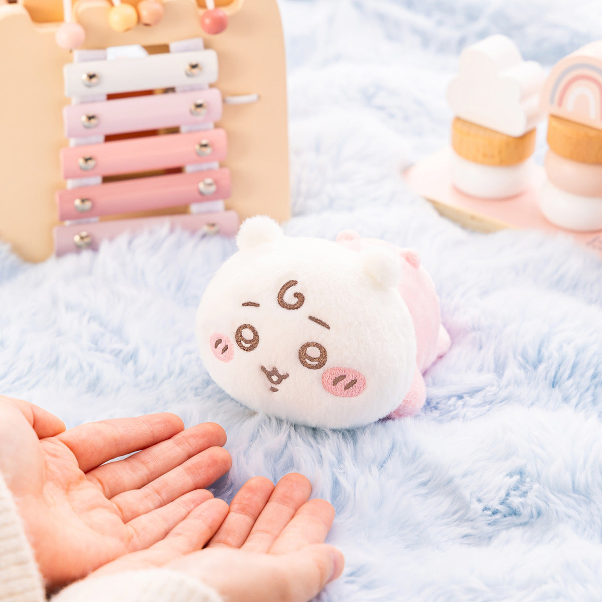 吉伊卡哇 Chiikawa Baby 爬行姿勢玩偶 (小桃鼠)