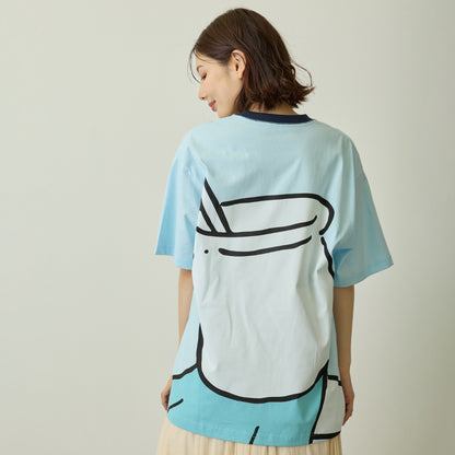 ちいかわ ちいかわパーク Tシャツ ビッグキャラクター むちゃうマン サックス