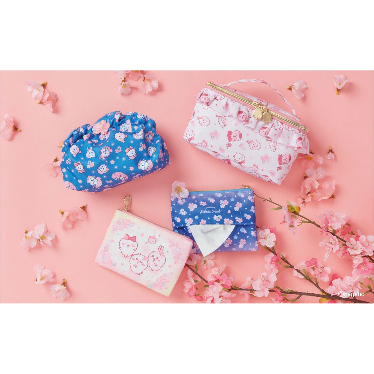 吉伊卡哇 異形迷你信紙套裝 (Sakura Pink·夜櫻)