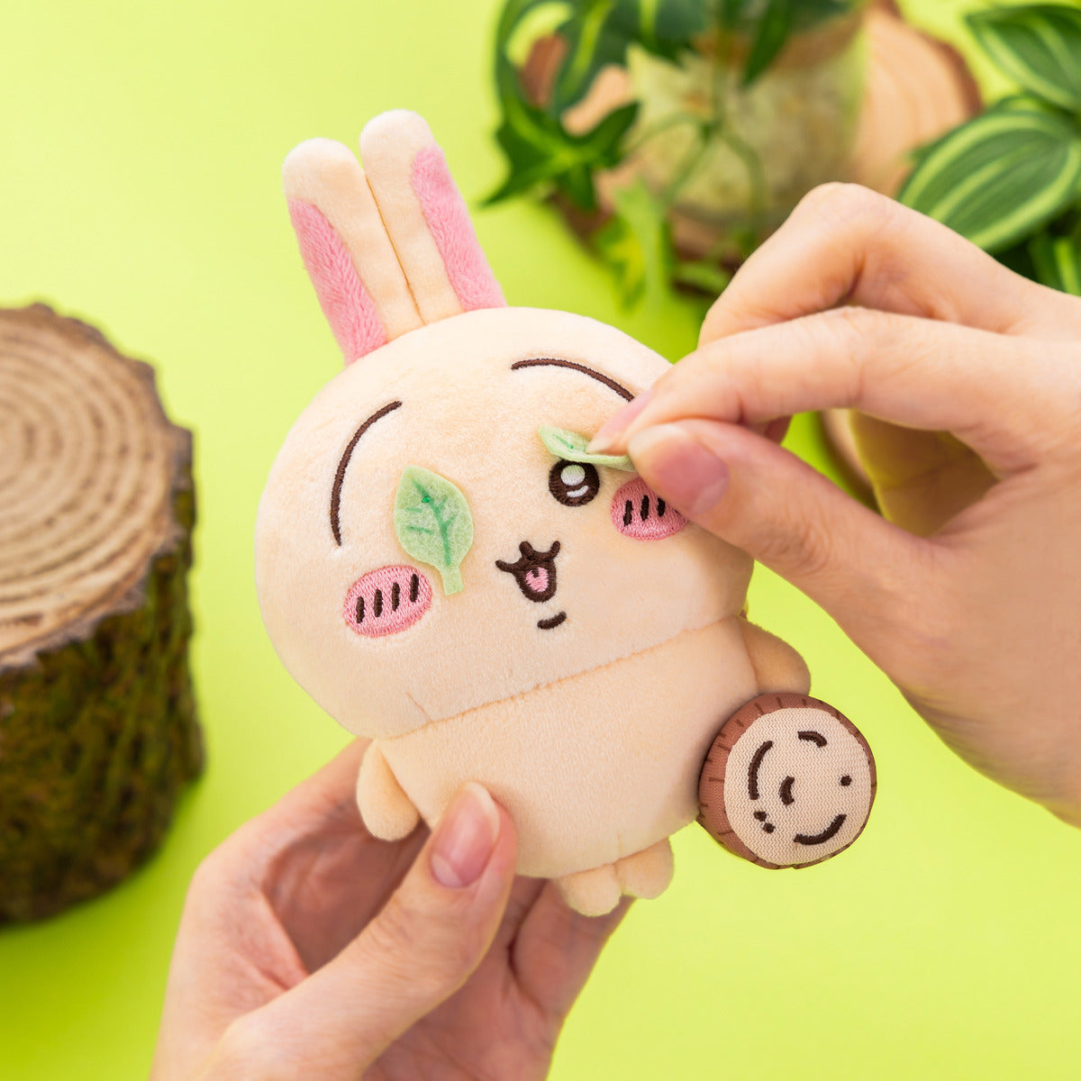 ちいかわ これってスイカ割り・・・？マスコット（ハチワレ）