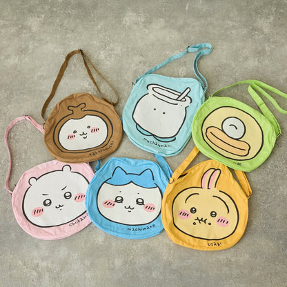 ちいかわ ちいかわパーク ショルダーバッグ カブトムシ チャコール