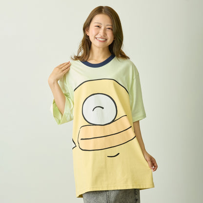 ちいかわ ちいかわパーク Tシャツ ビッグキャラクター オデ ライトグリーン