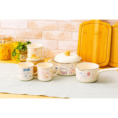 吉伊卡哇 珐琅牛奶锅 12cm