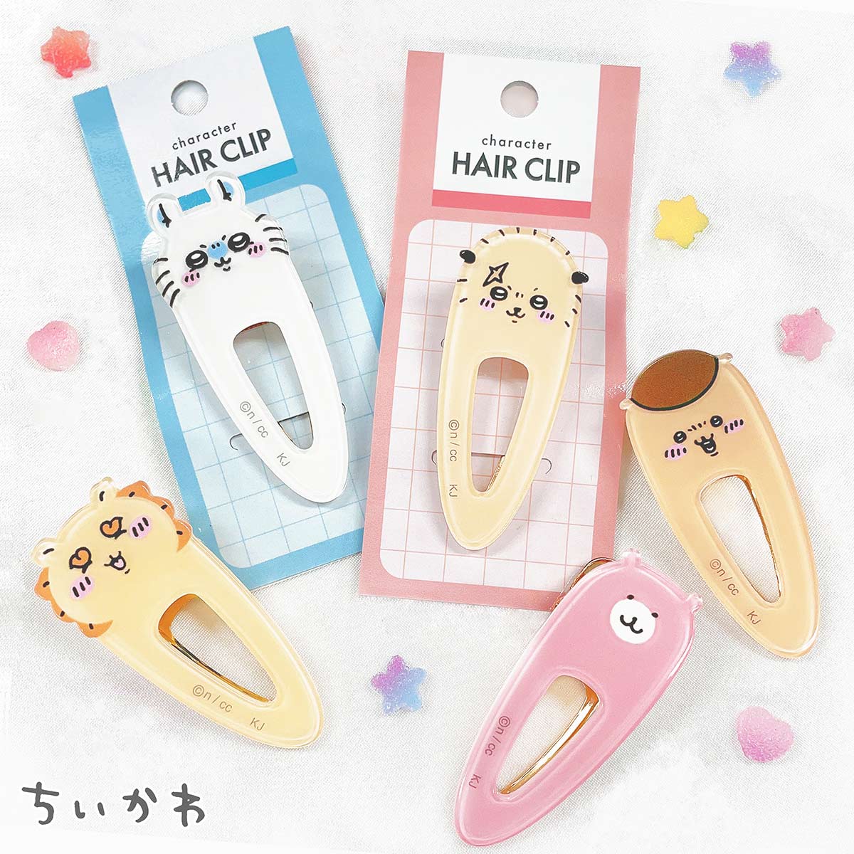 Chiikawa Hair Clip (Bear Pouch)
