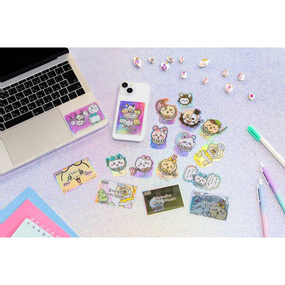 ちいかわ まじかるちいかわ スマホに貼れるサイズのホログラムステッカー（ラッコ）