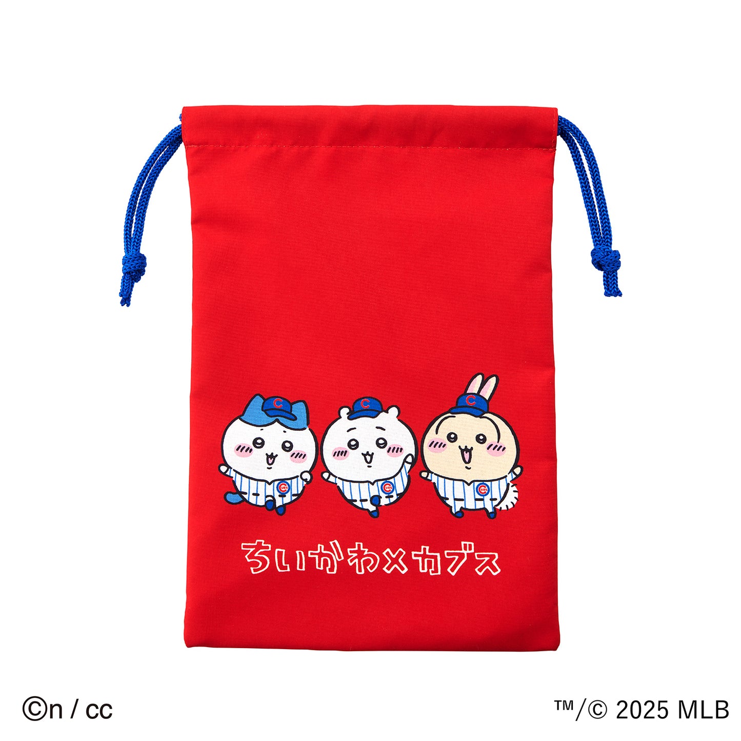 치이카와×MLB TOKYO SERIES 끈 주머니 (컵스)