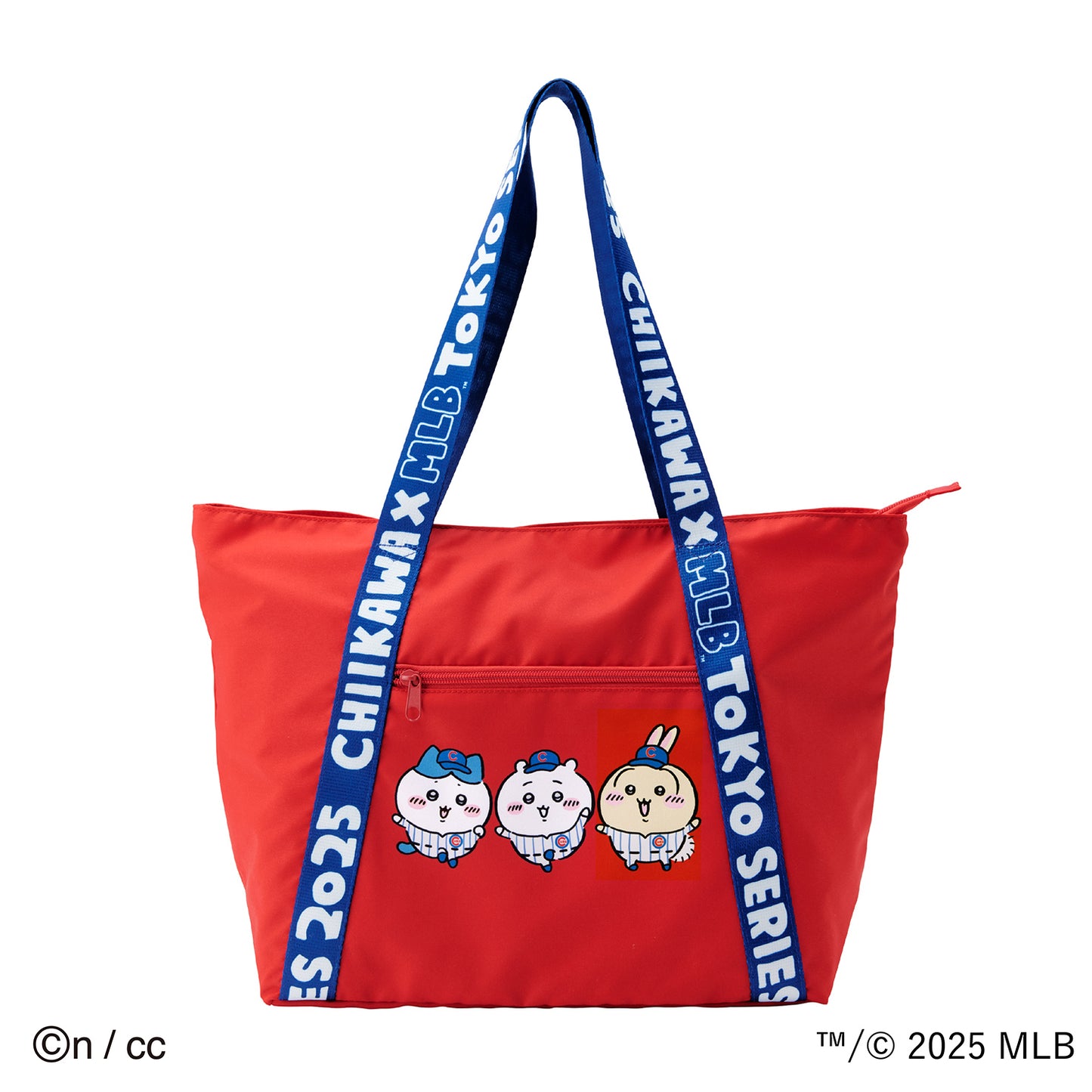 【予約】ちいかわ×MLB TOKYO SERIES トートバッグ（カブス）【2025年6月下旬より順次発送予定（発送延期の場合もキャンセル不可）】【通常商品と同時購入・配送希望日指定不可】【キャンペーン対象外】
