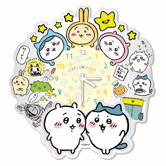 치이카와 아크릴 시계 치이카와