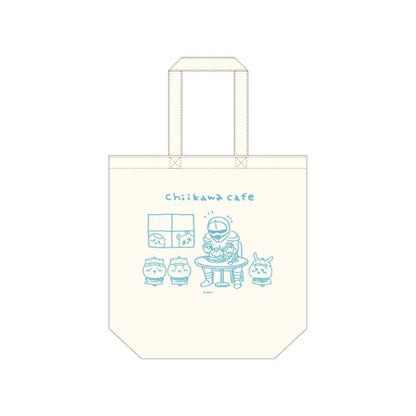 ちいかわカフェ コットントート（B）ブルー【１会計 ２個まで】