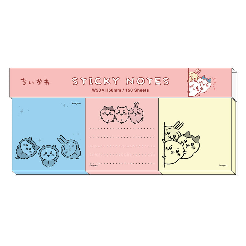 ちいかわ 付箋メモパッド なかよし