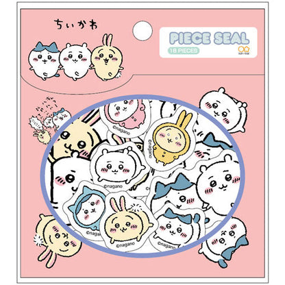 ちいかわ ピースシール なかよし