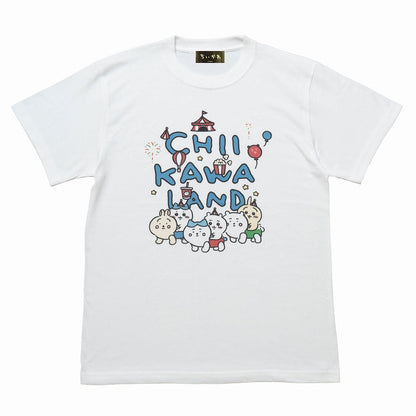 치이카와 랜드 T셔츠 치이카와 차 (화이트)