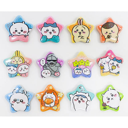 Chiikawa Star Badge Collection 1 Box, 12 Pieces