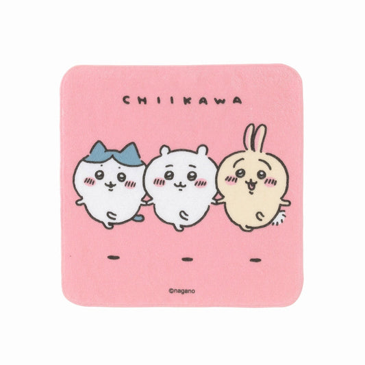 Chiikawa Good Friends Petit Large Hand Towel (Jumping)