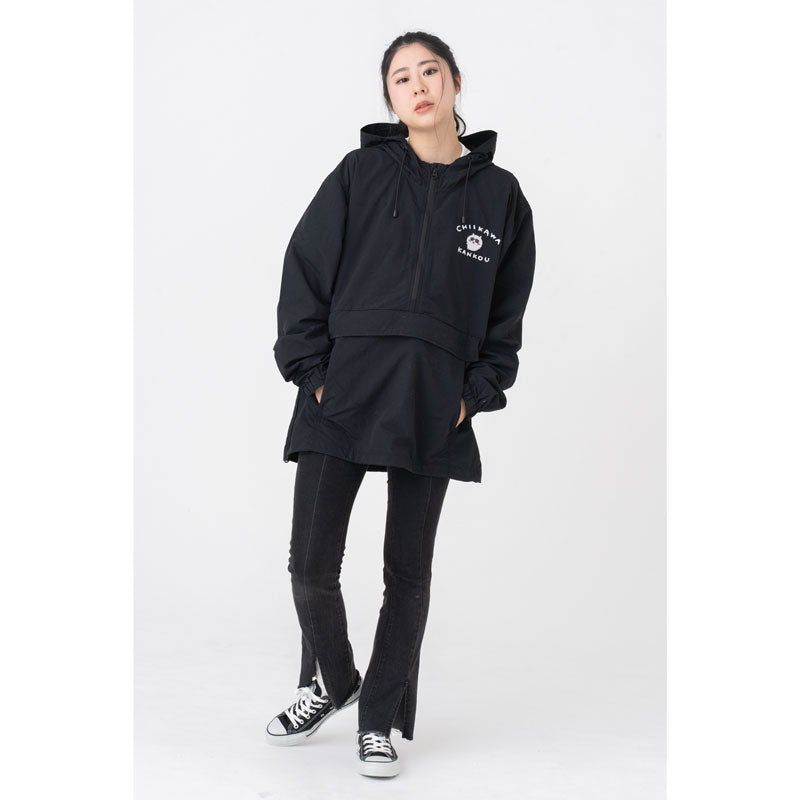 ちいかわ観光 アノラックJKT(ブラック)